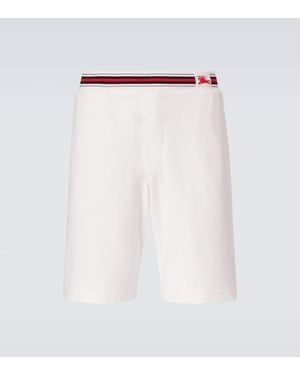 Burberry Shorts Ekd - Bianco