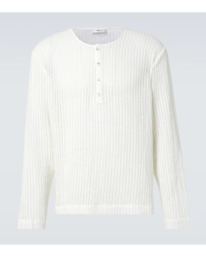 Commas Top - Bianco