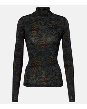 Ulla Johnson Top Aurelia Aus Jersey - Schwarz