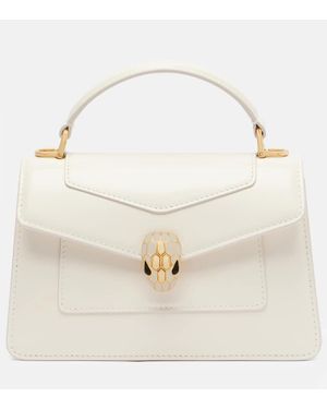 BVLGARI Schultertasche Serpenti Forever Medium - Natur