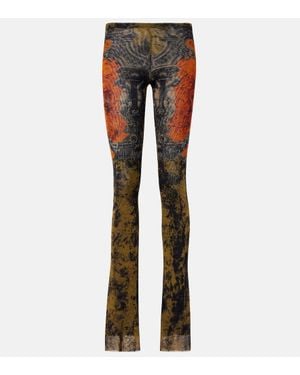 Jean Paul Gaultier Leggings Medaillon - Nero