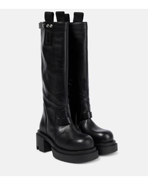 Rick Owens Stiefel Pull On Aus Leder - Schwarz