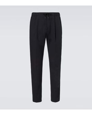 Herno Mid-Rise Tapered-Hose - Blau