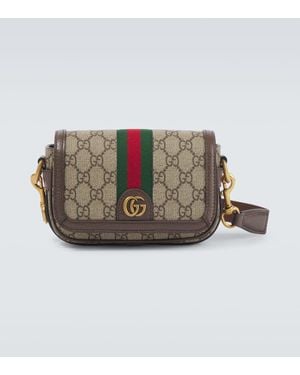 Gucci Ophidia Gg Canvas Mini Crossbody Bag - Multicolor