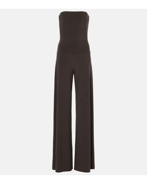 Norma Kamali Dolman Jumpsuit - Brown