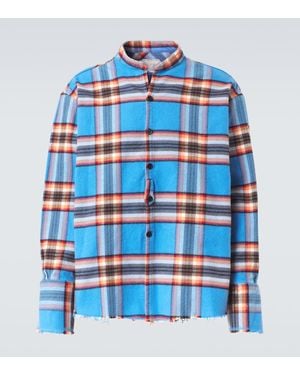 Greg Lauren Camicia - Blu