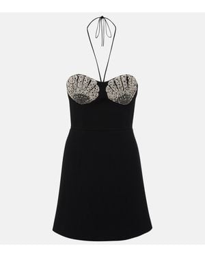 Rebecca Vallance Cordelia Embellished Minidress - Black