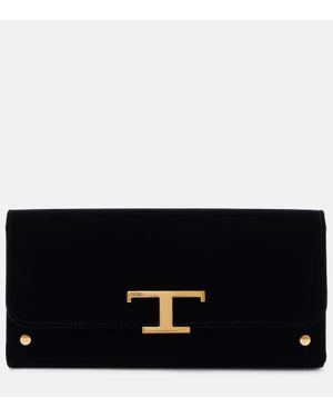 Tod's Portafoglio T Timeless Small - Nero