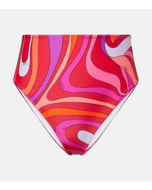 Emilio Pucci Bikini-Hoeschen Marmo - Pink