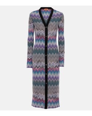 Missoni Cardigan aus Wolle - Blau