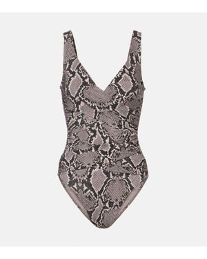 Karla Colletto Maillot De Bain Lilith - Marron