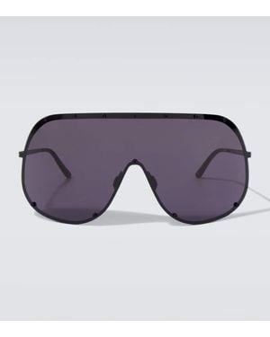 Rick Owens Oversized Shield Sunglasses - Purple