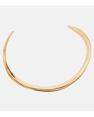 Saint Laurent Torc Choker - Metallic