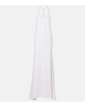 Jacquemus Knitted Gown - White
