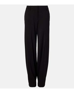 Jean Paul Gaultier Pantalon Droit A Taille Mi-Haute - Noir