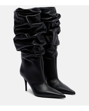 AMINA MUADDI Stiefel Anok 90 Aus Leder - Schwarz