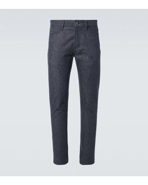 Loro Piana Jeans Rectos De Tiro Medio - Azul