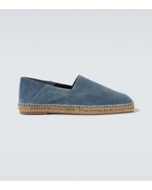 Tom Ford Barnes Suede Espadrilles - Blue