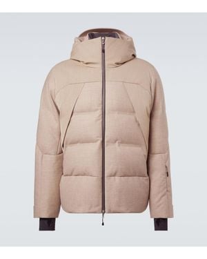 Sease Nordend Wool-Blend Down Jacket - Natural