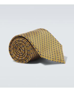 Brioni Krawatte Aus Seide - Natur