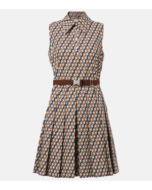 Tory Burch Bedrucktes Tenniskleid - Blau