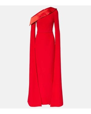 Safiyaa Robe Rinoa Aus Crepe - Rot