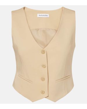 Frankie Shop Gilet Roma - Neutro