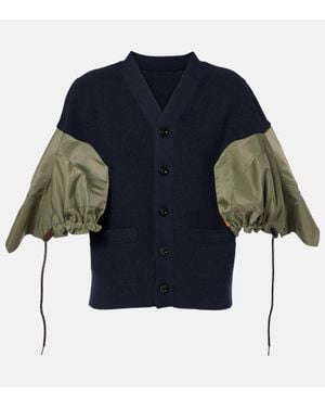 Sacai Cardigan - Blu