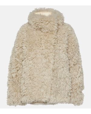 Goldbergh Jacke Woolly aus Faux Fur - Natur