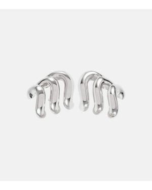 Balenciaga Ohrringe Loop Trio - Mettallic