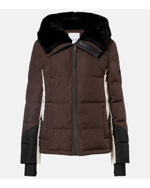 Yves Salomon Daunenjacke 64Cm - Braun