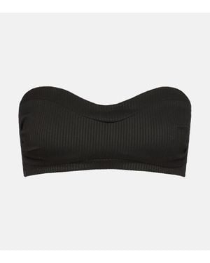 Alexandra Miro Tara Bandeau Bikini Top - Black