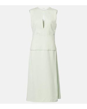 Jil Sander Abito Midi - Bianco