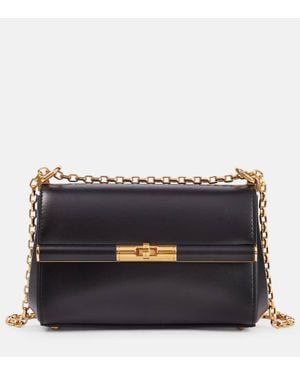 Dolce & Gabbana Schultertasche Marlene Mini Aus Leder - Blau
