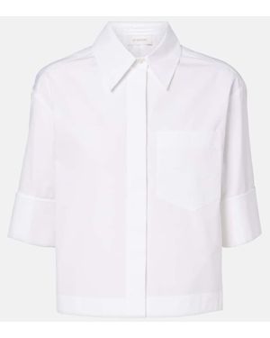 Sportmax Hemd Eliot Aus Baumwolle - Weiß