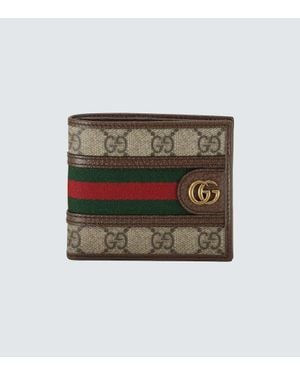 Gucci Ophidia Faltbrieftasche - Braun