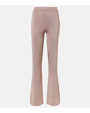 Missoni Lame Flared Pants - Pink