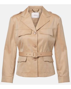 Dorothee Schumacher Trenchcoat Luxury Layer Aus Baumwolle - Natur