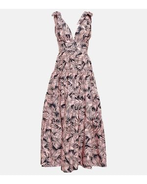 Carolina Herrera Abito Midi - Viola