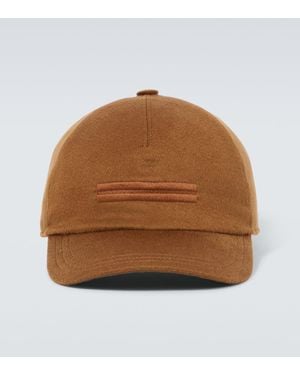ZEGNA Baseballcap Aus Kaschmir - Braun