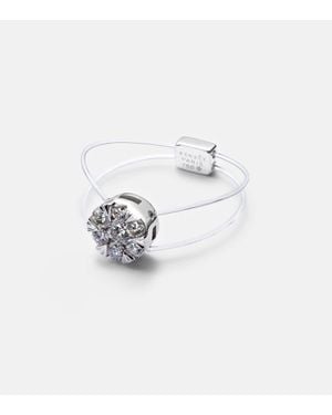 PERSÉE Ring Floating Aus 18Kt Weissgold Mit Diamant - Weiß