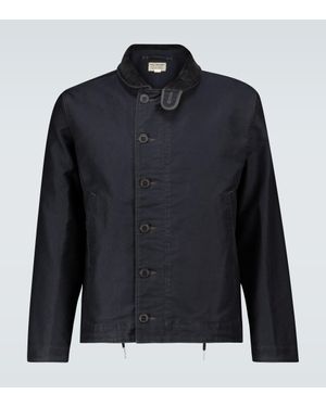 RRL Jungle Cloth Deck Jacket - Blue