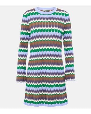 RIXO London Minikleid Mylene Aus Baumwolle - Mehrfarbig