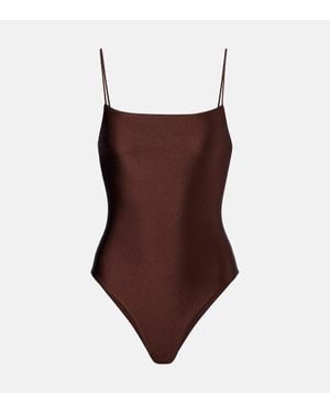 JADE Swim Layla One Piece Swimsuit - Brown