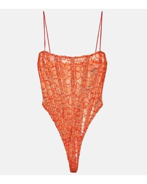 LAQUAN SMITH Body - Rosso