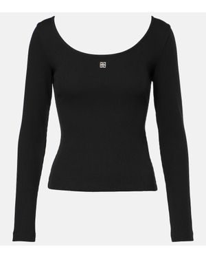 Givenchy Top Aus Baumwolle - Schwarz