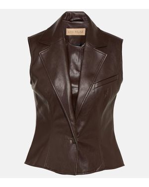 AYA MUSE Top Eyeria Rivestito - Marrone