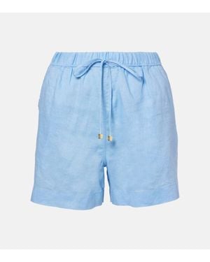Heidi Klein Shorts Aus Leinen - Blau
