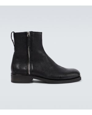 Our Legacy Ankle Boots Daimyo aus Leder - Schwarz