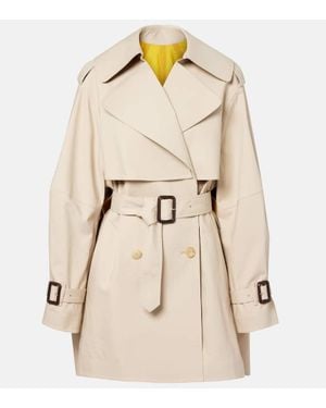 Givenchy Trenchcoat Aus Baumwolle - Natur